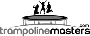 Trampoline Masters Logo Jumping Silhouettes PNG image