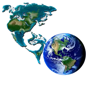 Tranquil Blue Planet Landscape PNG 52 PNG