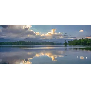 Tranquil Dawn On The Lake PNG Uvi PNG