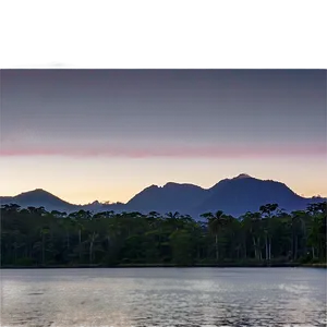 Tranquil Dawn On The Lake PNG Yej