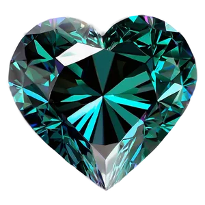 Tranquil Diamond Heart PNG 37 PNG