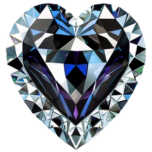 Tranquil Diamond Heart PNG Ftd18 PNG
