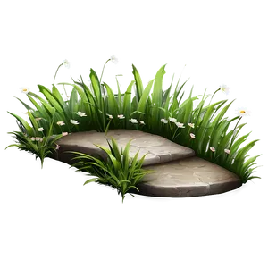Tranquil Grass Pathway PNG 04292024