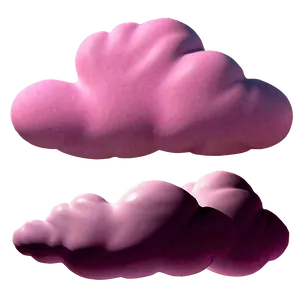 Tranquil Pink Clouds Png Myc PNG image