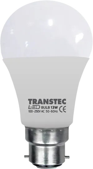Trans Tec L E D Light Bulb13 W