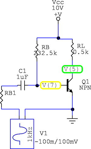 Transistor Amplifier Circuit Diagram PNG image