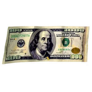Transparent 100 Dollar Bill Png 05242024 PNG image