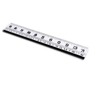 Transparent 12-inch Ruler PNG Rbu48 PNG