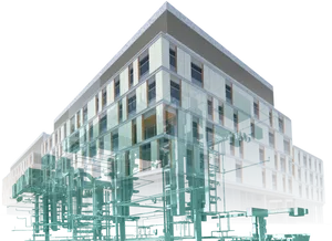 Transparent Architecture Rendering