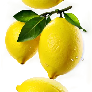 Transparent Background Lemon PNG Bwp51