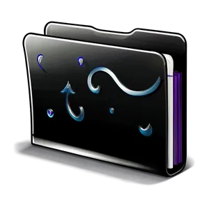 Transparent Black Folder Icon PNG Usc95 PNG