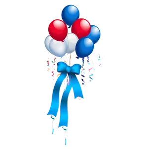 Transparent Blue Balloons Png 06122024 PNG image