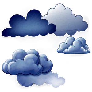 Transparent Blue Clouds Png 06202024 PNG image