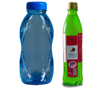 Transparent Blue Plastic Bottle PNG 05252024 PNG