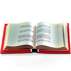Transparent Book On Table PNG 31