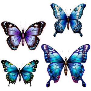 Transparent Butterflies Png Mka55 PNG image
