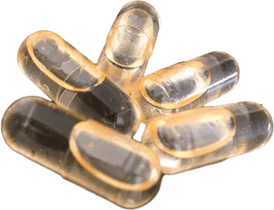 Transparent Capsules Isolated PNG image