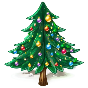 Transparent Christmas Tree Outline Png 53 PNG image