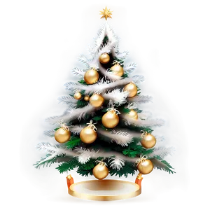 Transparent Christmas Tree Top View PNG Spj16 PNG