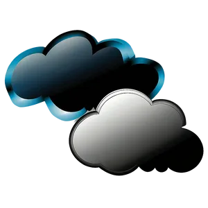 Transparent Cloud Vector PNG 06262024