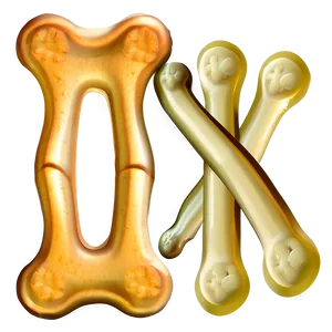 Transparent Dog Bone PNG 05252024