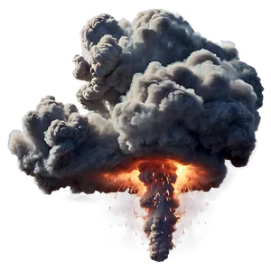 Transparent Explosion Smoke Png 05262024 PNG image