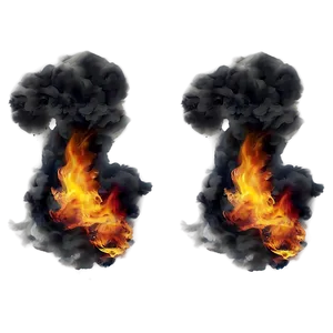 Transparent Fire And Smoke Png 92 PNG image