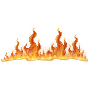 Transparent Fire Clipart PNG 30