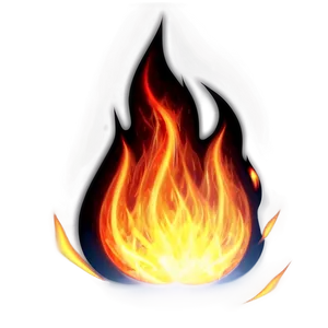 Transparent Fire Effect For Editing PNG Bfw61 PNG