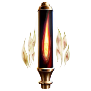 Transparent Fire Torch PNG Aqu1 PNG