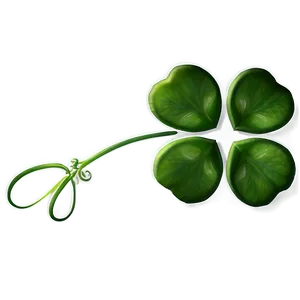 Transparent Four Leaf Clover Png 05252024 PNG image