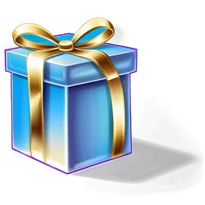 Transparent Gift Box PNG Cje66