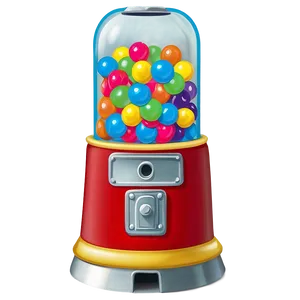 Transparent Gumball Machine Png 06292024 PNG image