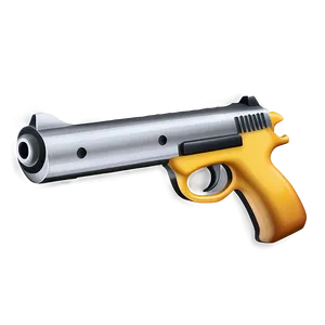 Transparent Gun Emoji PNG 65