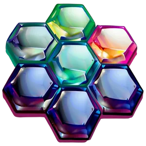 Transparent Hexagon Pattern Png 06202024 PNG image