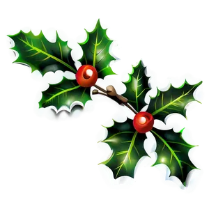 Transparent Holly PNG 05252024