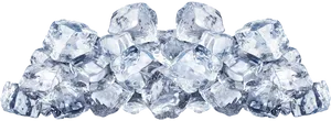 Transparent Ice Cubes Cluster.png PNG image