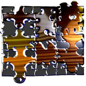 Transparent Jigsaw Puzzle PNG 06112024