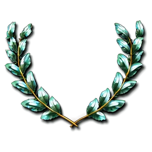 Transparent Laurel Wreath PNG 13