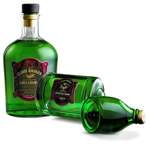 Transparent Liquor Bottle Png 9 PNG image