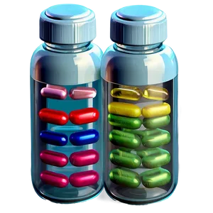 Transparent Pill Bottle Png 05252024 PNG image