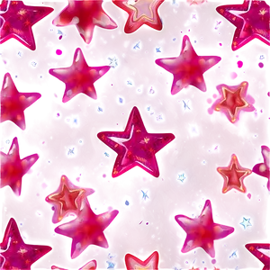 Transparent Pink Stars Png 7 PNG image