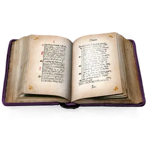 Transparent Prayer Book PNG 05262024