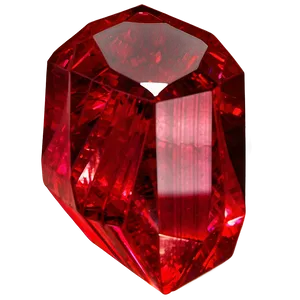 Transparent Red Crystal PNG 65