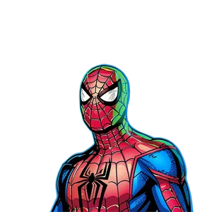 Transparent Spiderman Graphic PNG 91