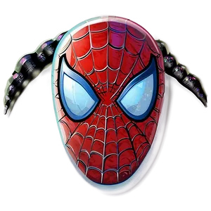 Transparent Spiderman Illustration Png 05262024 PNG image