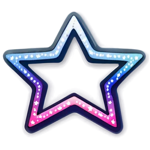 Transparent Star Sticker PNG Xrg