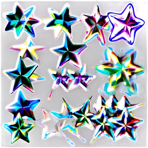 Transparent Stars For Editing PNG 05252024