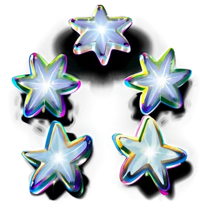 Transparent Stars For Overlay PNG Sqd PNG