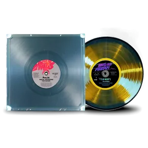 Transparent Vinyl Album Cover PNG 05242024